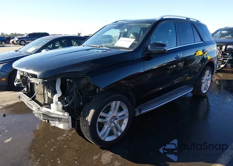 2015 Mercedes-Benz Ml 350 из США, поврежденный, VIN 4JGDA5JB5FA455288